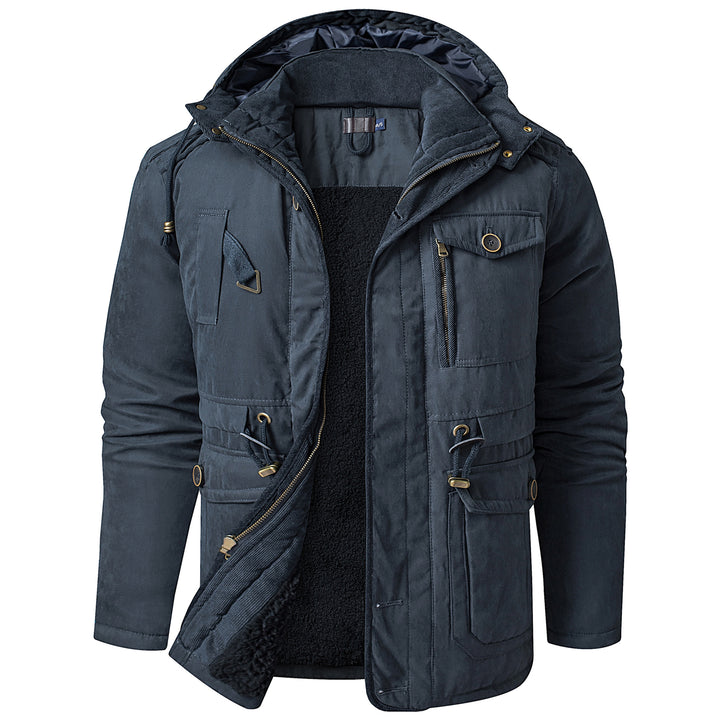 Veste Homme mi-longue doublée polaire – Confort et chaleur