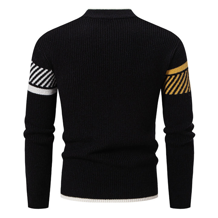 Pull Homme Maille Modal – Coupe Décontractée Épaissie