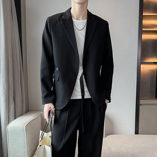 Slim-Herrenanzug – Moderne Jacke und Hose als zweiteiliges Set