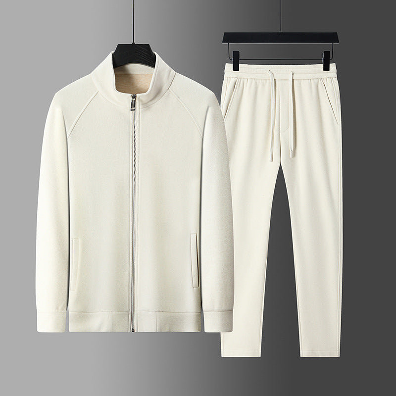 Ensemble Deux Pièces Homme – Veste Zippée et Pantalon Long