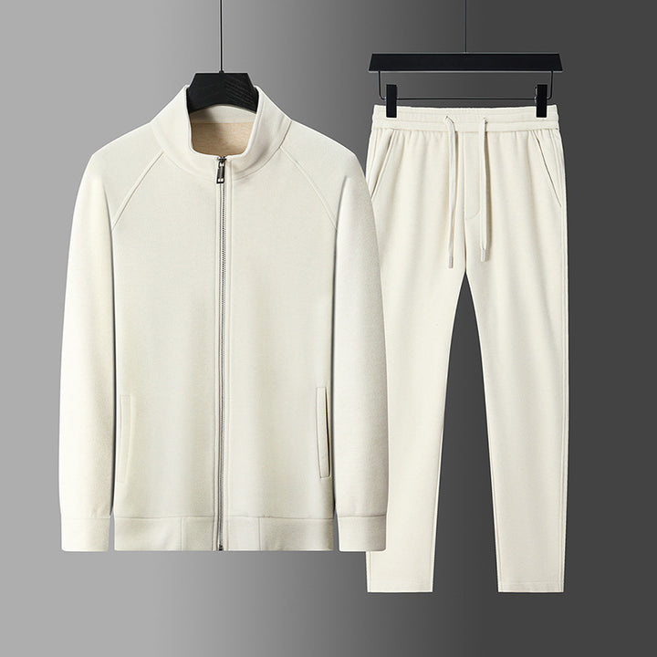 Ensemble Deux Pièces Homme – Veste Zippée et Pantalon Long