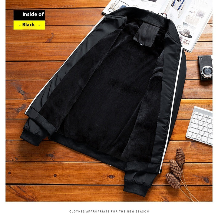 Herren-Bomberjacke – Moderne strukturierte Passform