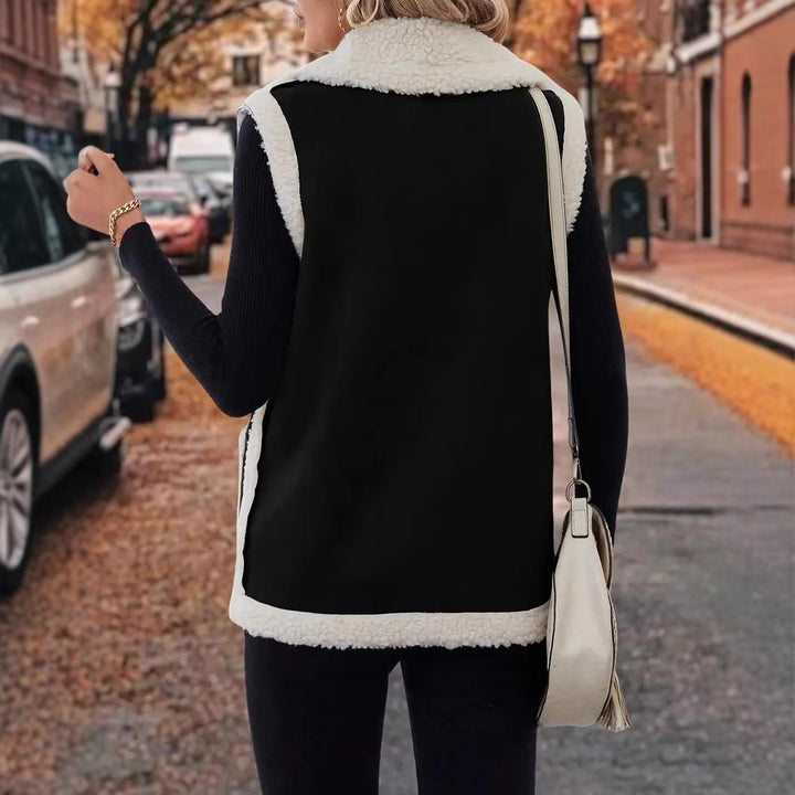 Gilet sans manches Femme – Coupe ajustée épaissie