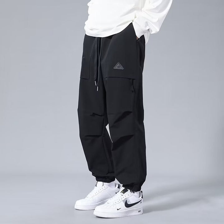 Pantalon Droit Homme – Coupe Décontractée et Taille Confort