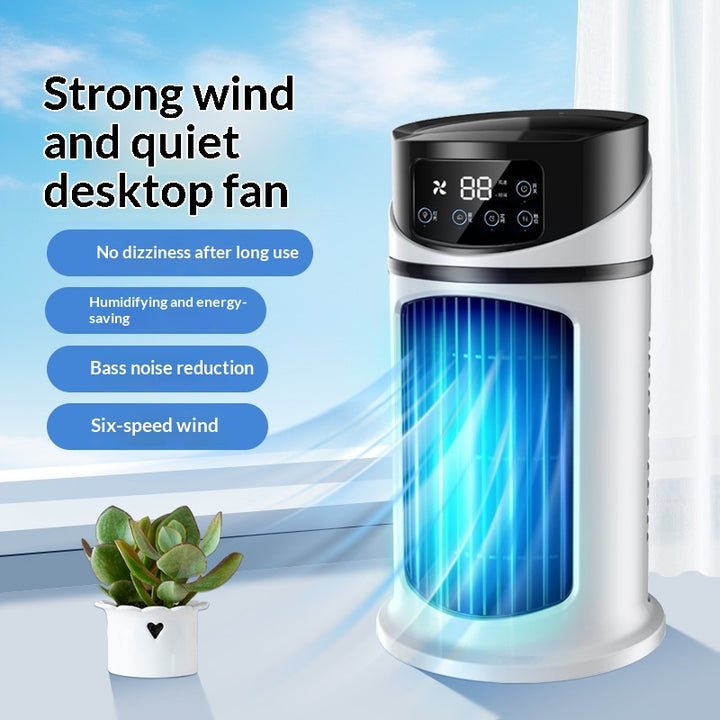Climatizzatore Portatile Mini USB – Ventilatore Raffreddatore d’Aria da Tavolo