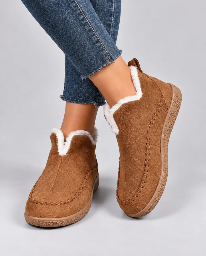 Bottes Femme Hiver Doublées – Chaleur &amp; Confort Facile