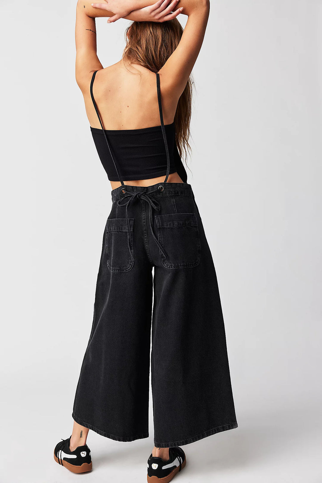 Combinaison en Jean Femme – Coupe Décontractée Sans Manches