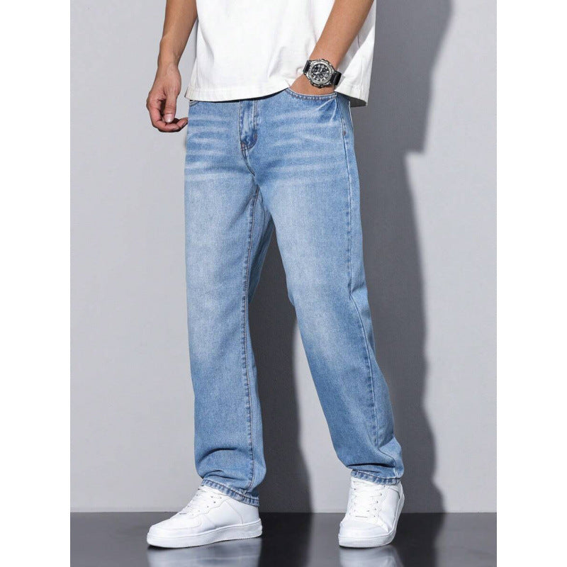 Jean Droit Homme Coupe Décontractée – Doublure Laine