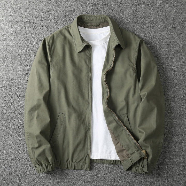 Veste Vintage Homme Décontractée – Coupe Ample Lavée