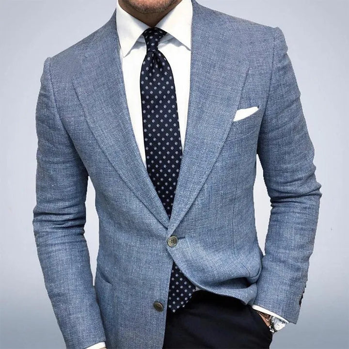 Veste Homme Slim Imprimée – Détail Double Boucle