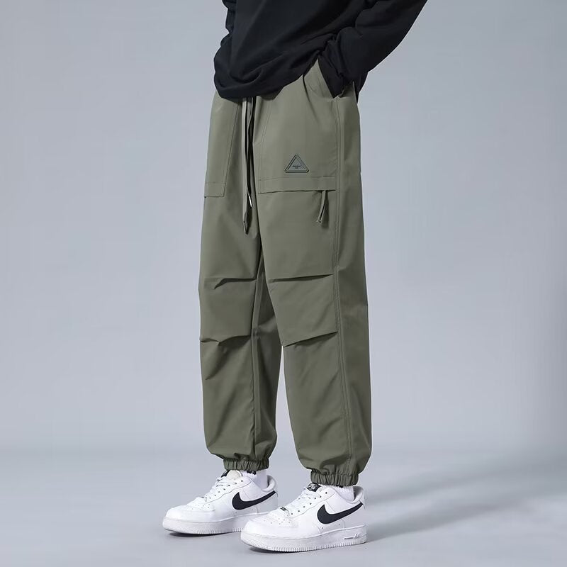 Pantalon Droit Homme – Coupe Décontractée et Taille Confort