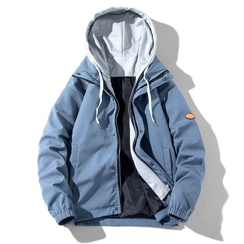 Veste à Capuche Homme – Coupe Décontractée Zippée Style Sport
