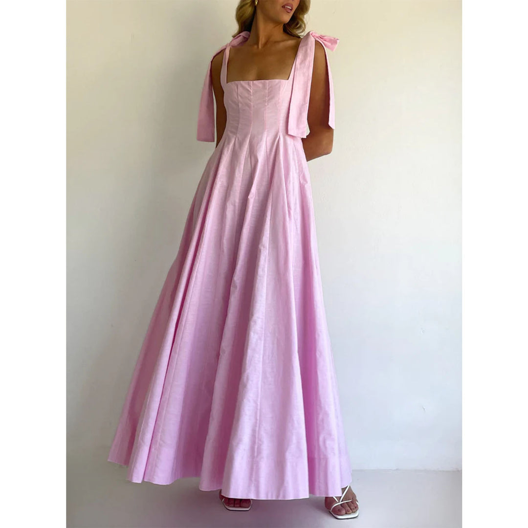Robe Longue Femme – Silhouette Européenne Fluide