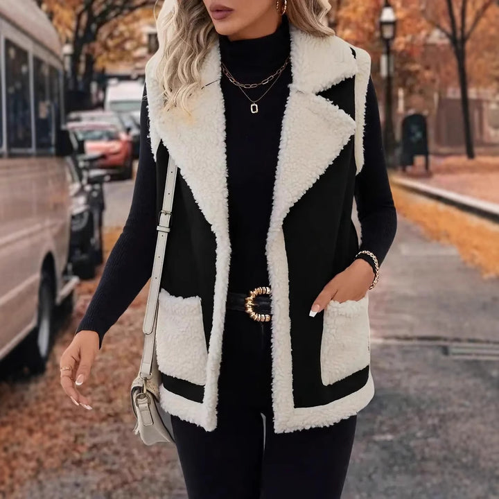 Gilet sans manches Femme – Coupe ajustée épaissie