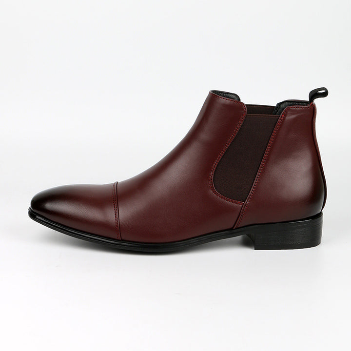 Bottes Chelsea Homme – Bout Carré Retro et Talon Bas