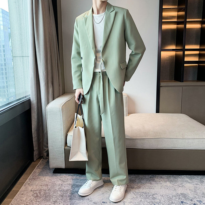 Slim-Herrenanzug – Moderne Jacke und Hose als zweiteiliges Set