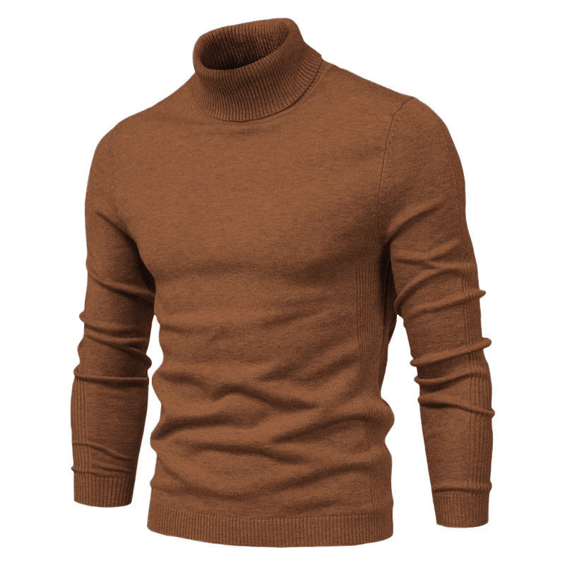 Herren-Rollkragenpullover – elegante Slim-Fit-Strickwaren