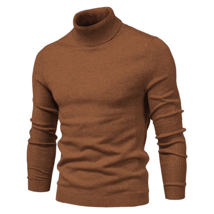 Herren-Rollkragenpullover – elegante Slim-Fit-Strickwaren