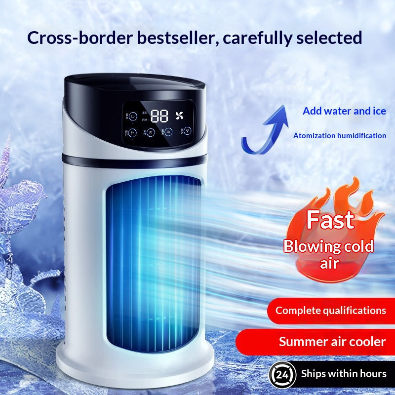 Climatizzatore Portatile Mini USB – Ventilatore Raffreddatore d’Aria da Tavolo