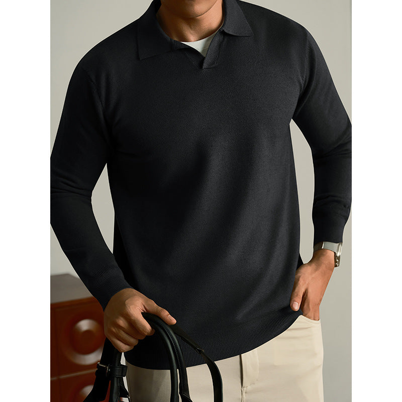 Pull Homme Laine – Maille Fine Près du Corps