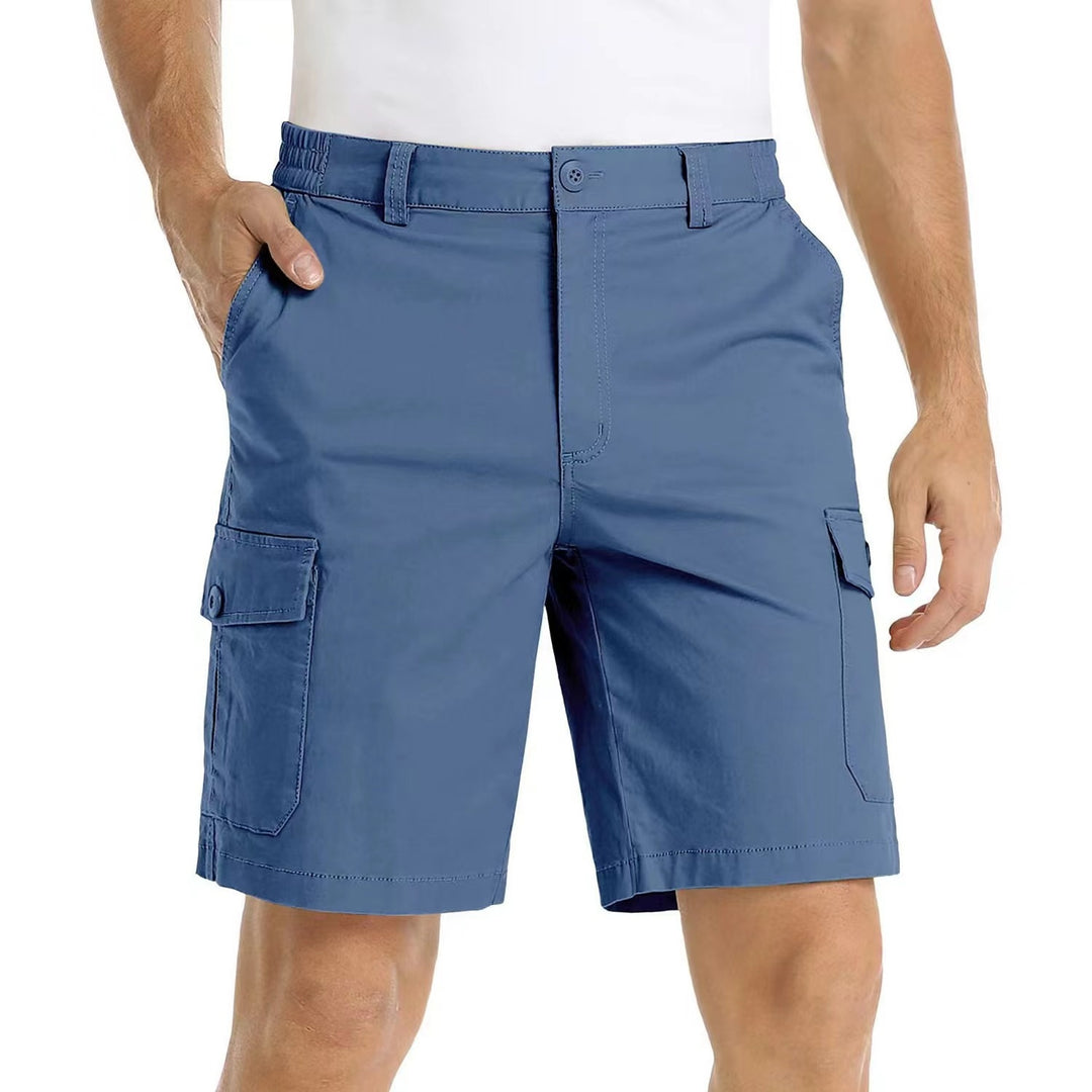 Herren-Cargo-Shorts – Gerader Schnitt, praktische Mehrzwecktaschen