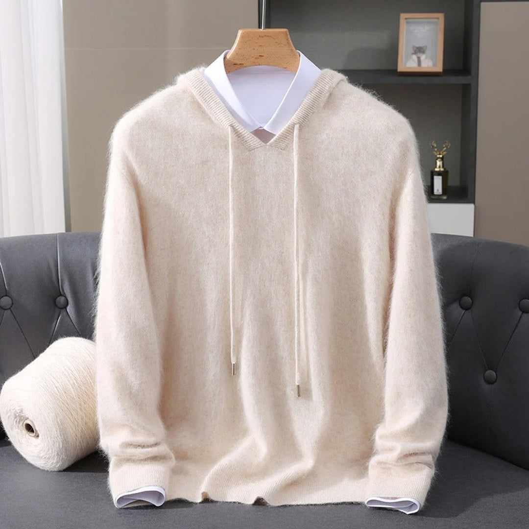 Herren-Kapuzenpullover – Lockere Passform im minimalistischen Stil