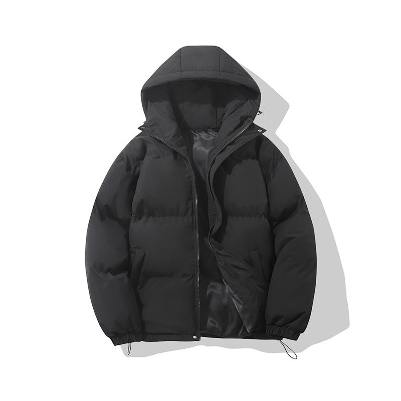 Veste Matelassée à Capuche Unisexe – Chaleur Moelleuse, Bas Ajustable