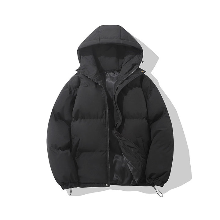 Veste Matelassée à Capuche Unisexe – Chaleur Moelleuse, Bas Ajustable