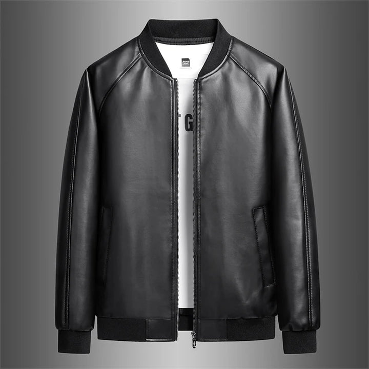 Cazadora slim de hombre – Cuello alto minimalista