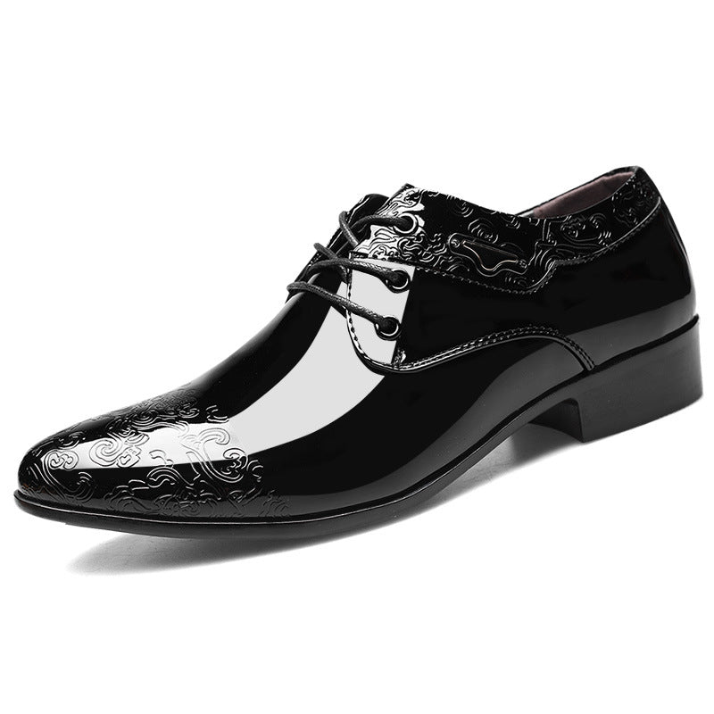 Chaussure Habillée Homme – Finition Brillante Intemporelle