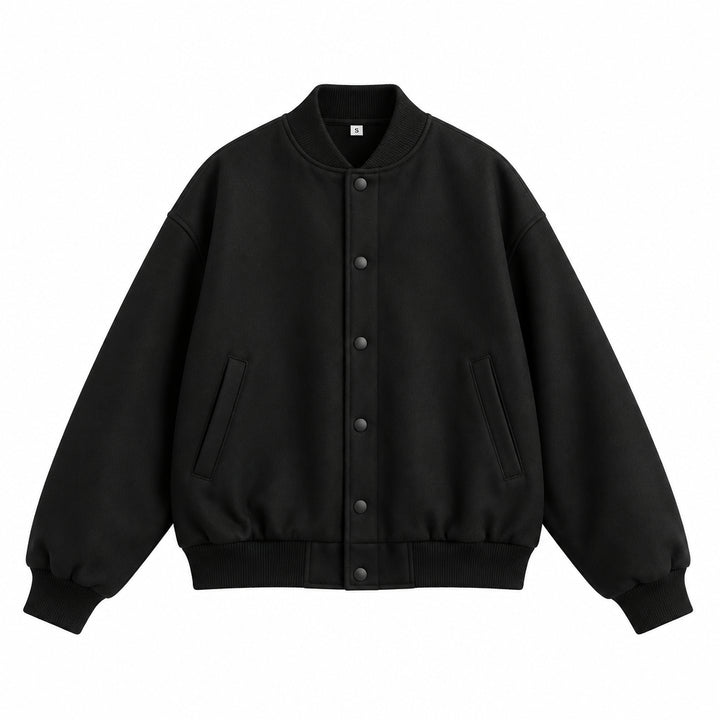 Manteau Femme Col Mandarin – Fermeture Invisible Coupe Ample