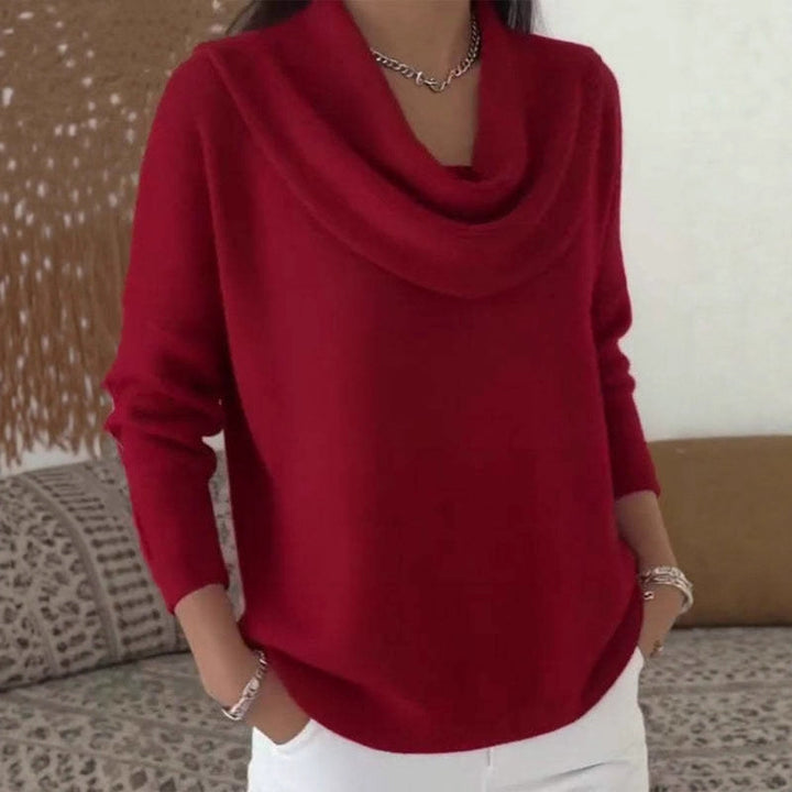 Pull Femme Coupe Décontractée – Maille Ample et Souple