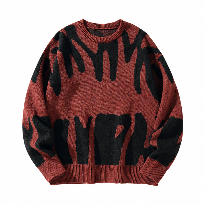 Strikket sweater til herre – minimalistisk mønster og afslappet pasform