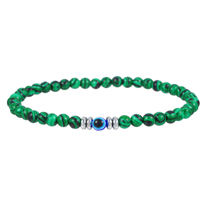 Bracelet Oeil du Diable Perles – Bijou Symbolique Couple