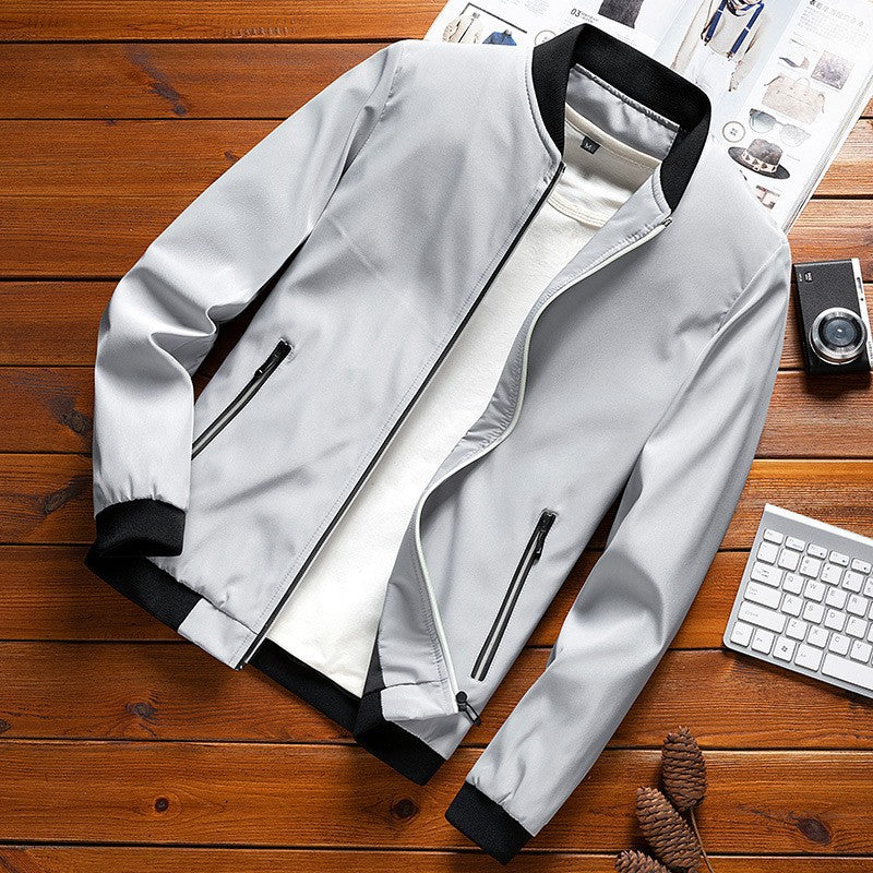 Herren-Bomberjacke – Moderne strukturierte Passform