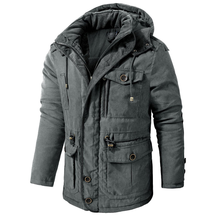 Veste Homme mi-longue doublée polaire – Confort et chaleur