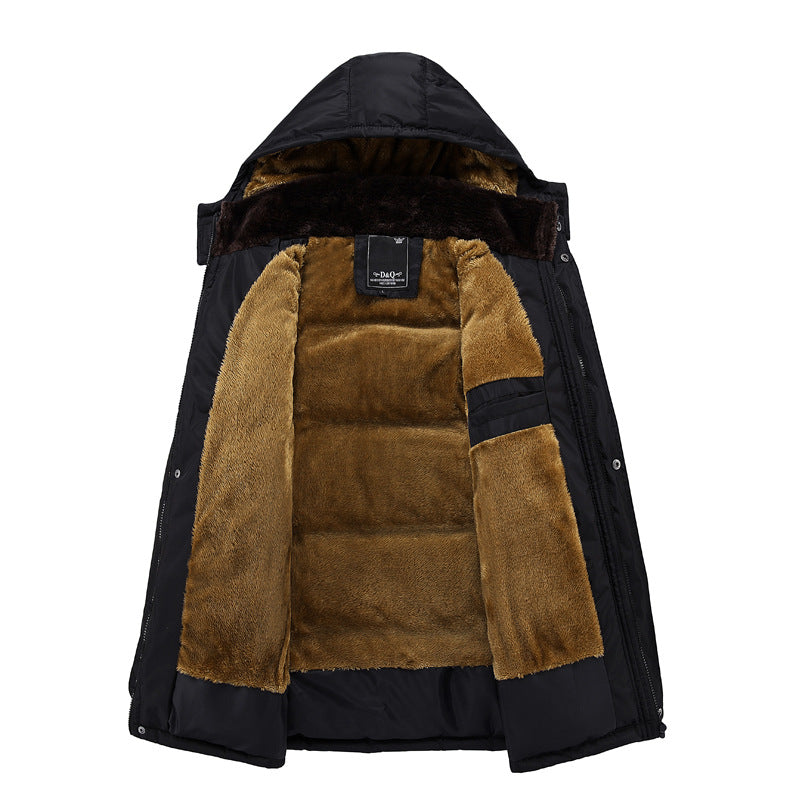 Veste Homme Style Cardigan – Intérieur Doublé Peluche