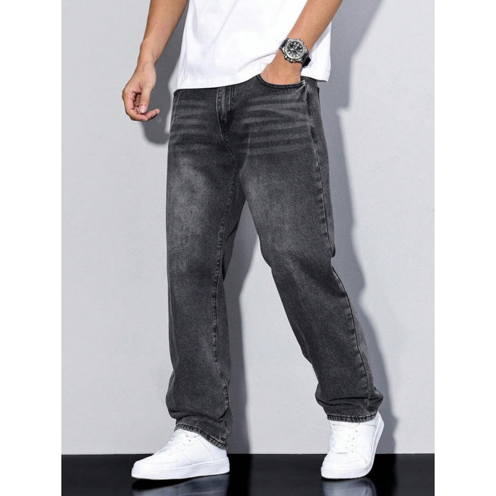 Jean Droit Homme Coupe Décontractée – Doublure Laine