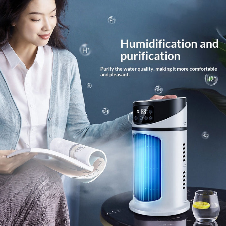 Climatizzatore Portatile Mini USB – Ventilatore Raffreddatore d’Aria da Tavolo