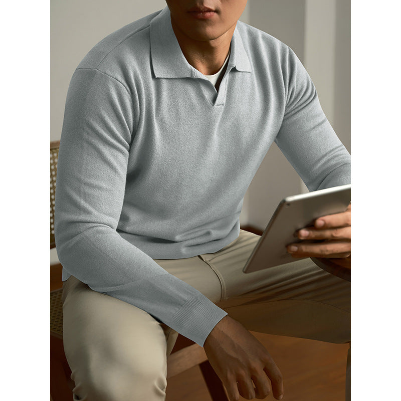 Pull Homme Laine – Maille Fine Près du Corps