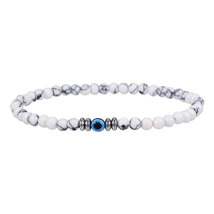 Bracelet Oeil du Diable Perles – Bijou Symbolique Couple