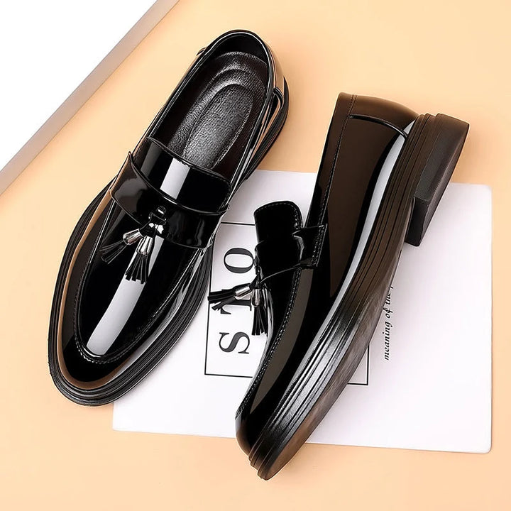 Herren-Loafer – Glattes Obermaterial, flexible klassische Sohle