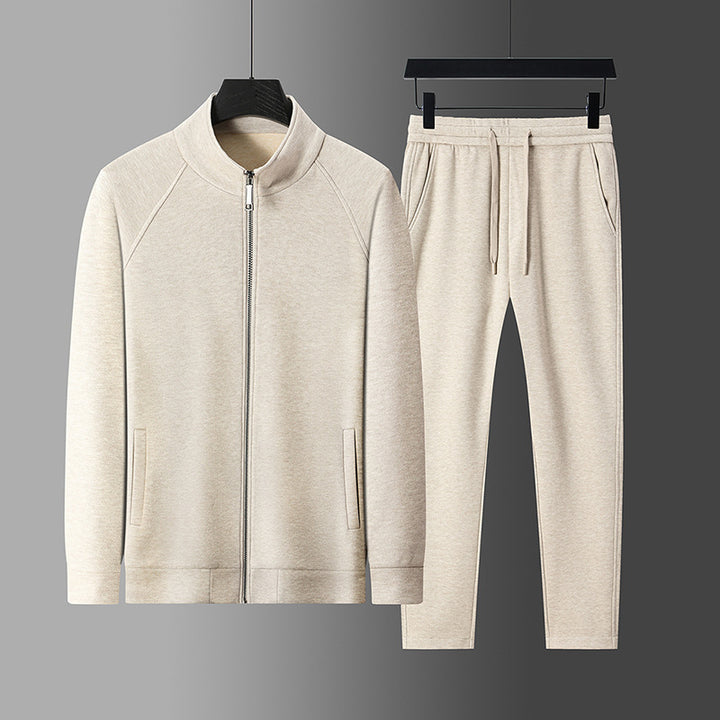 Ensemble Deux Pièces Homme – Veste Zippée et Pantalon Long