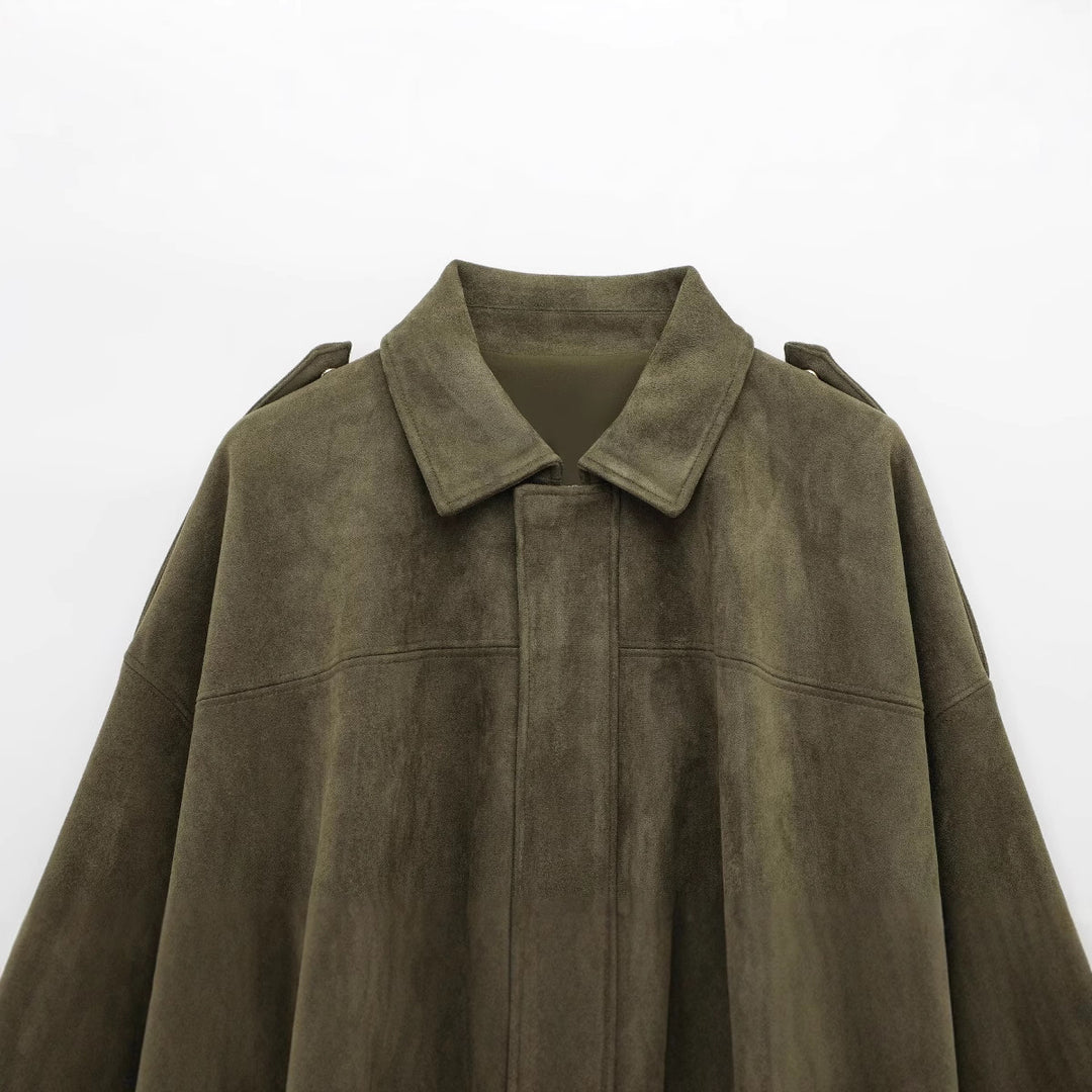 Veste Pilote Homme Effet Daim – Fini Doux Toucher Confort