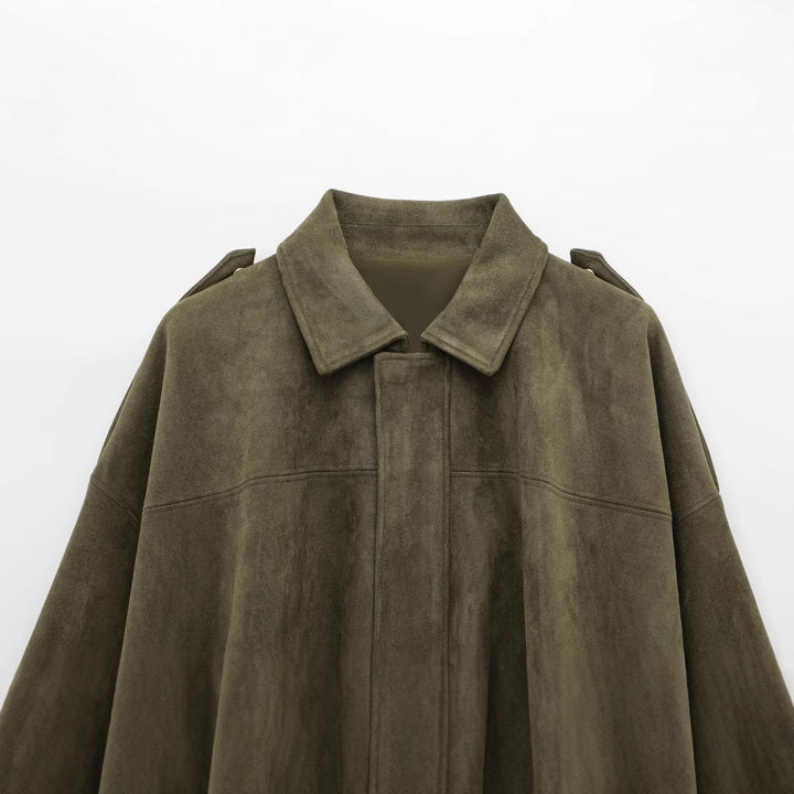 Veste Pilote Homme Effet Daim – Fini Doux Toucher Confort