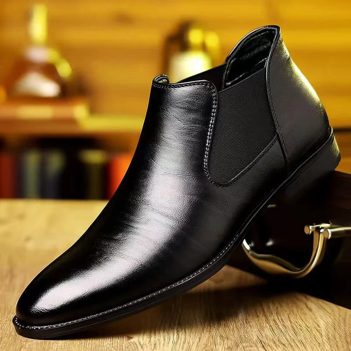 Vegane Herrenschuhe – Eleganter Business-Schuh mit schlanker Spitze