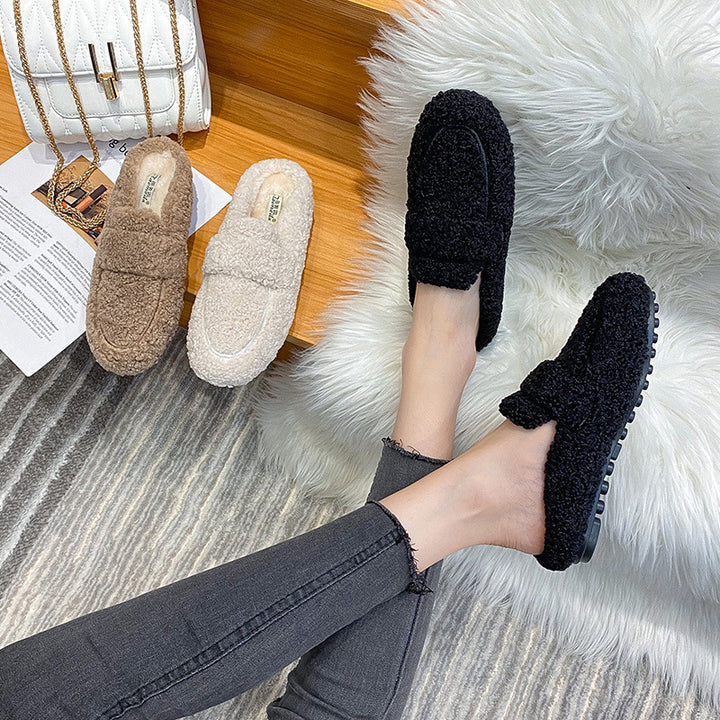 Chaussons Femme en Laine d&