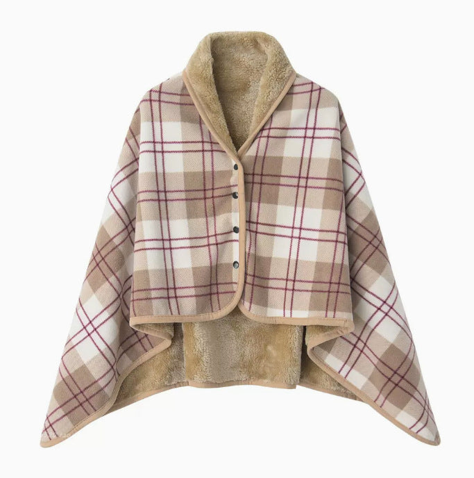 Plaid Châle Femme – Drape Souple, Superposition Polyvalente