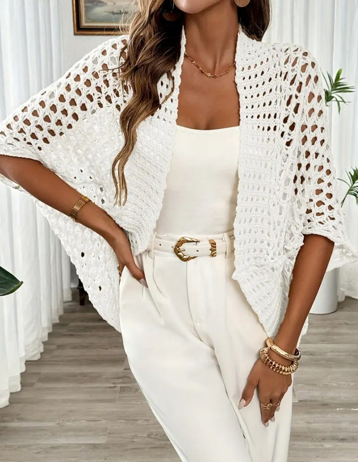 Cardigan donna leggero – maglia fine da sovrapporre, taglio moderno