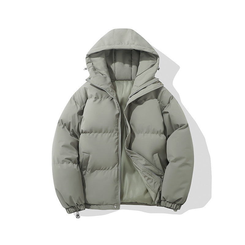 Veste Matelassée à Capuche Unisexe – Chaleur Moelleuse, Bas Ajustable